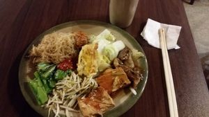 Plate #1 at Veggie Bunch in Richmond