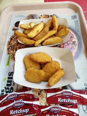 Nuggets no pollo at Telepizza - La Laguna in Tenerife