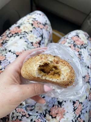 Curry bun   at Bakery Otonariya in Yomitan