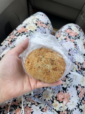 Curry bun  at Bakery Otonariya in Yomitan