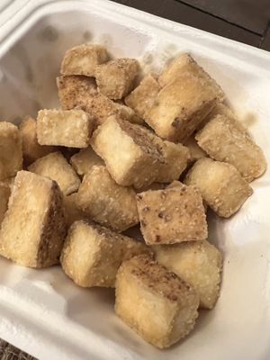 Tofu bites without sauce   at Attilio's Pizzeria in Toms River