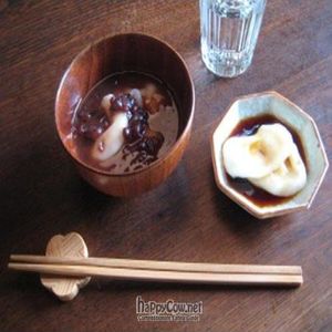 A picture of the dessert dish at HARU Cooking Class - Kyoto in Kyoto