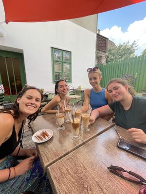   at Café Lex in Szentendre