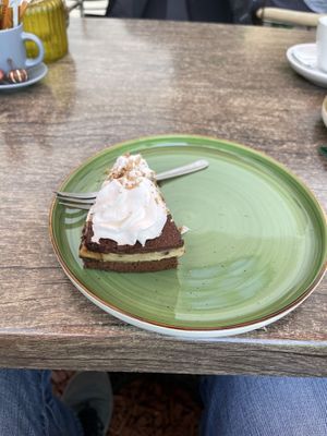 Vegan Somloi Sponge   at Café Lex in Szentendre