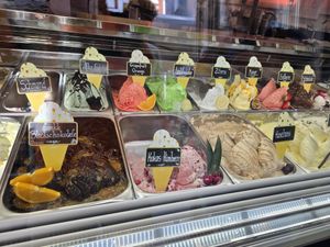 Choices  at Eiscafe Milchbar in Marburg