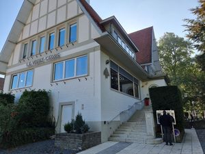 Restaurant - not accessible, stairs at Le Vieux Cèdre in Enghien