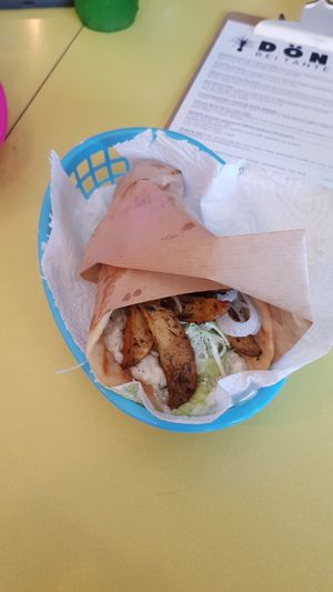 Potato Gyros at Döner Bei Tante Anne in Norwich