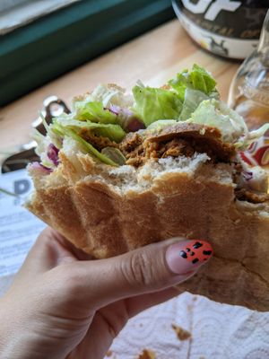 Amazing seitan döner  at Döner Bei Tante Anne in Norwich