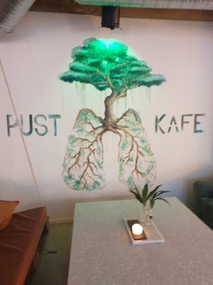 Logo. at FINT Kafé & Bar in Tromsoe