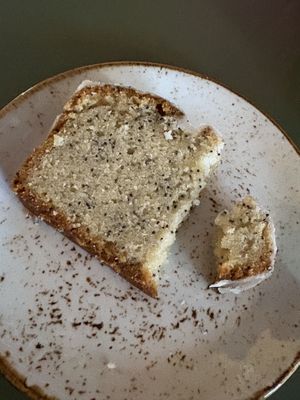 Poppy seed cake   at FINT Kafé & Bar in Tromsoe
