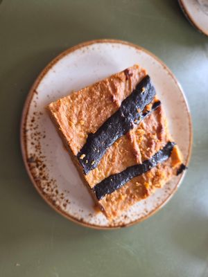 Vegan blondie at FINT Kafé & Bar in Tromsoe