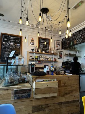   at Jasper's Coffee House in Keswick