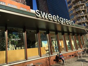 Front entrance at sweetgreen in New York City