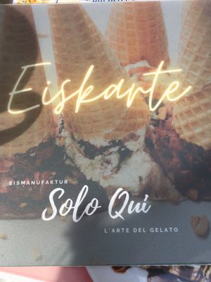 Menu at Delikat  in Viersen