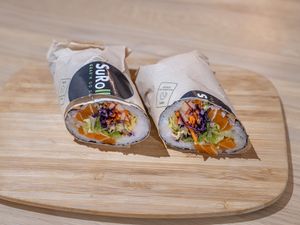 Sushi Burrito "Vegan Berlin" at SuRolls in Hamburg