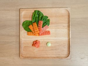 Vegan Sashimi at SuRolls in Hamburg