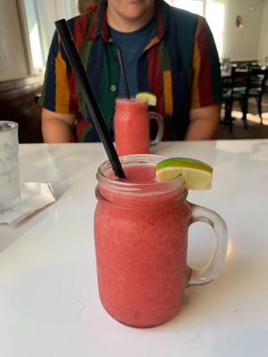 Frozen Strawberry Daquiri at Casa Del Cabo in Eastham