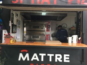 El interior  at Mattre Pizza  in Santiago