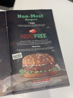Menu at Goody's Burger House - Viktorias in Athens