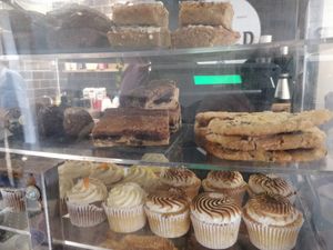 Second shelf is all vegan at Creed Coffee Roasters in Celbridge