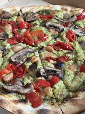 Vegan Pie   at The Wheel Apizza Pub in Eugene