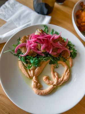 Risotto cakes  at Garden Grille Cafe in Pawtucket