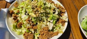 Brussel sprout salad at Garden Grille Cafe in Pawtucket