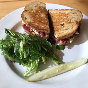 Seitan Reuben  at Garden Grille Cafe in Pawtucket