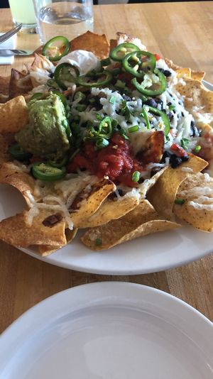 Vegan Nachos at Garden Grille Cafe in Pawtucket