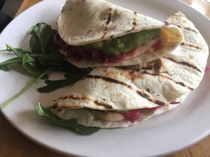Korean tacos at Garden Grille Cafe in Pawtucket