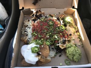 Nachos at Garden Grille Cafe in Pawtucket