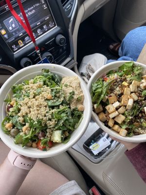 mediterranean and southwestern bowl at Harvest Kitchen in Greer