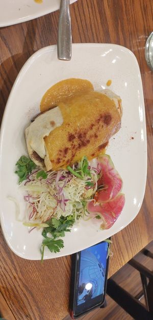 Vegan burrito at The Endive Eatery in West Richland