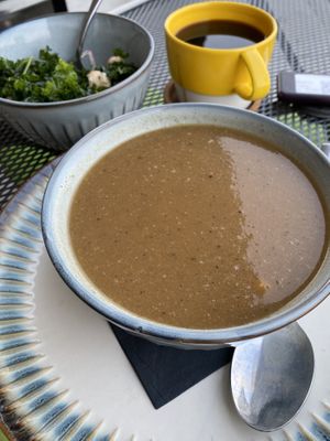 Butternut Zatar Soup  at The Endive Eatery in West Richland