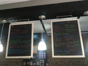 Specials Board at Lickety Splits in Liberty