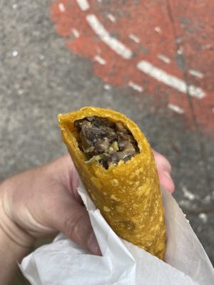Black bean  at Empanada Mama in New York City