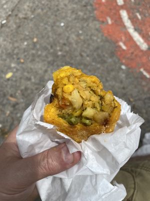 Veg empanada   at Empanada Mama in New York City
