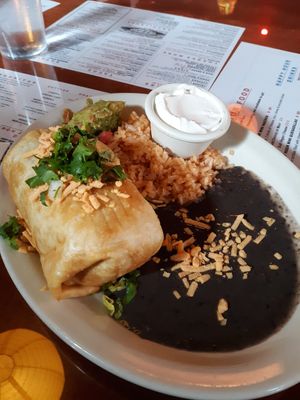 Chimichanga at El Chupacabra - Greenwood in Seattle