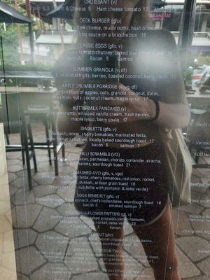 Sorry for the quality :) at The Deck in Airlie Beach