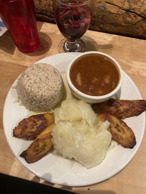 Vegetable Plate  at Dos Alas in Mammoth Lakes