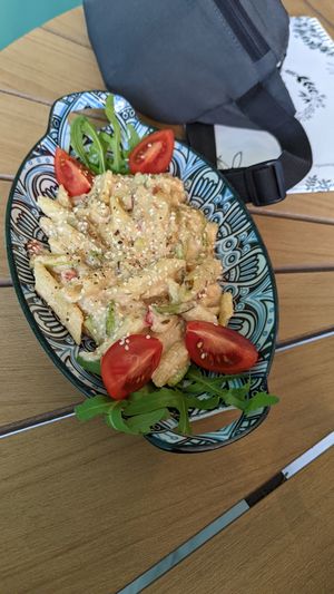 Pasta at Zelena Sredina in Sarajevo