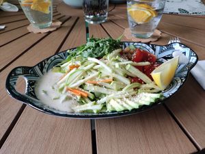 Buddha Bowl at Zelena Sredina in Sarajevo