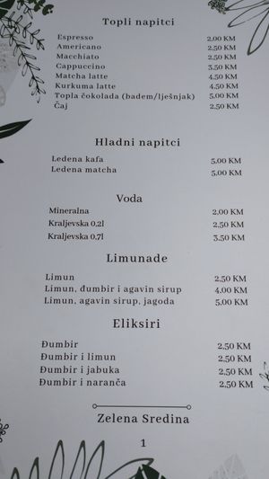  at Zelena Sredina in Sarajevo