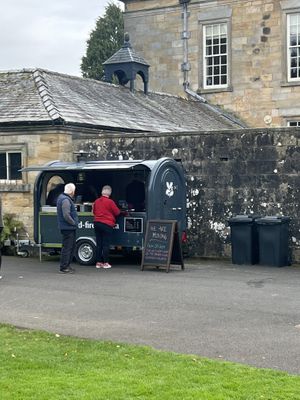 Pizza van   at Clock Tower Cafe in Morpeth