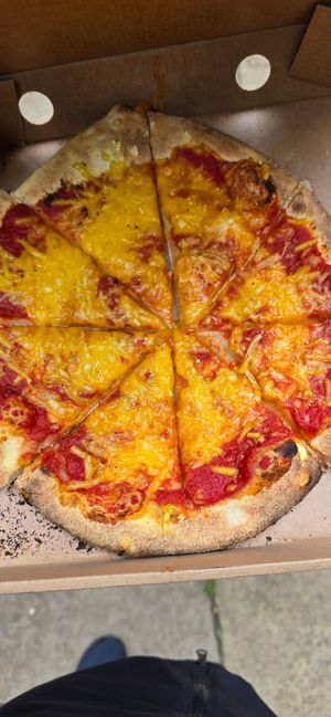 Vegan margarita at Clock Tower Cafe in Morpeth