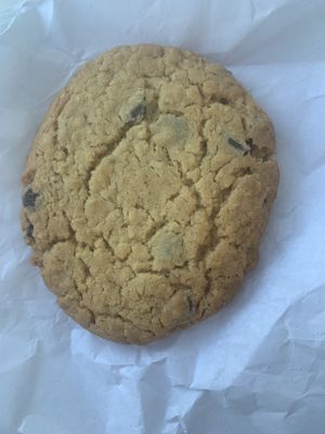 Chocolate chip cookie  at Clock Tower Cafe in Morpeth