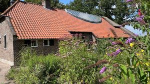 Butterflies sanctuary  at Buitencentrum De Pelen in Ospel