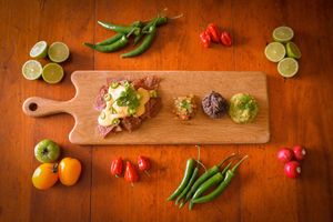 Vegan nachos YUM! at The Laughing Aztecs in Salisbury