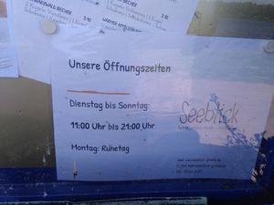 Öffnungszeiten und Kontakt at Hotel Restaurant Seeblick in Gronau