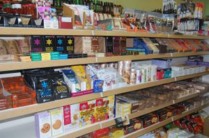 Sweets and biscuits at Well Being in South East London